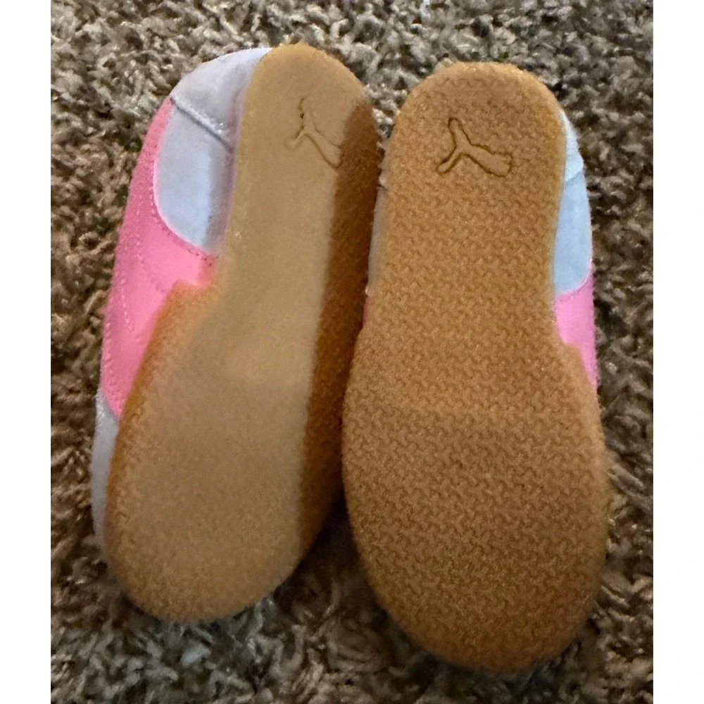 Puma-Bella Donna Lilac & Pink Faux Suede Sneakers Size 7